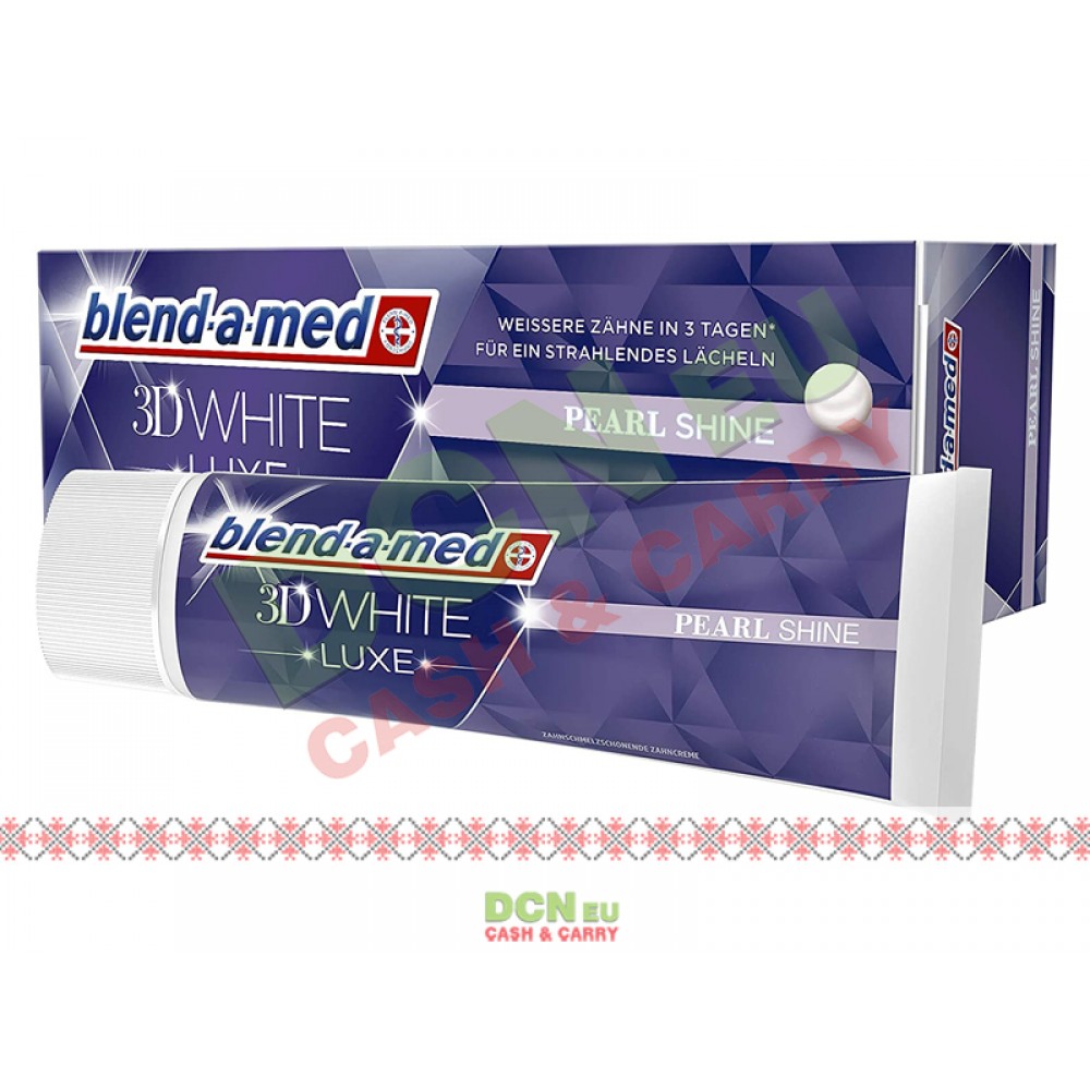 Blend A Med Pasta Dinti 75ml 3d White Luxe Pearl Glow Pasta 4933